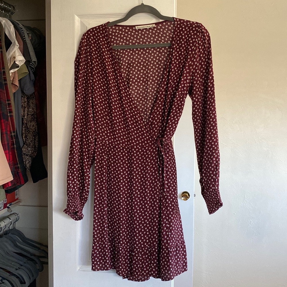 A&F wrap dress
